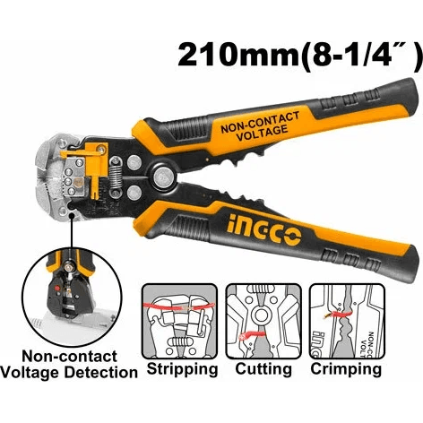 Ingco HWSP102429 4in1 Automatic Wire Stripper - KHM Megatools Corp. Ingco HWSP102429 4in1 Automatic Wire Stripper - KHM Megatools Corp.